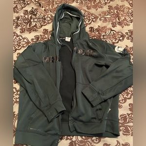 Michigan state Nike zip up